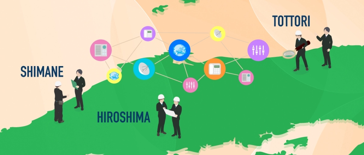 対応エリア：島根県／鳥取県／広島県