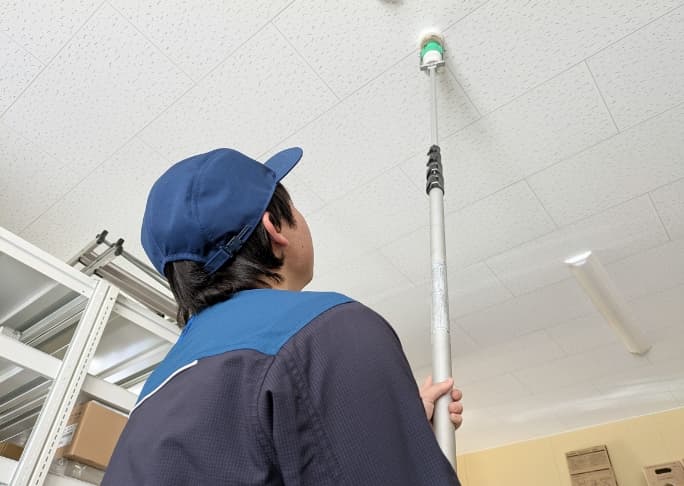 年間1000件以上の点検実績