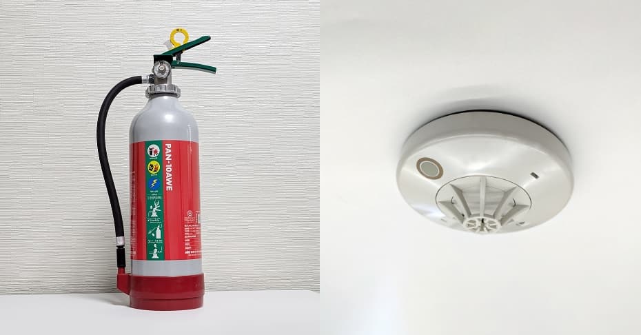 消火器・住宅用火災警報器・防災用品等の販売